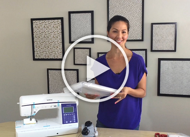 Denise Wild has made this easy step-by-step video to take the guesswork out of the process and help you get your machine out of the box and ready to sew!