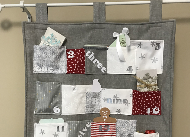 Start a new family tradition with this quick and easy customizable advent calendar project.